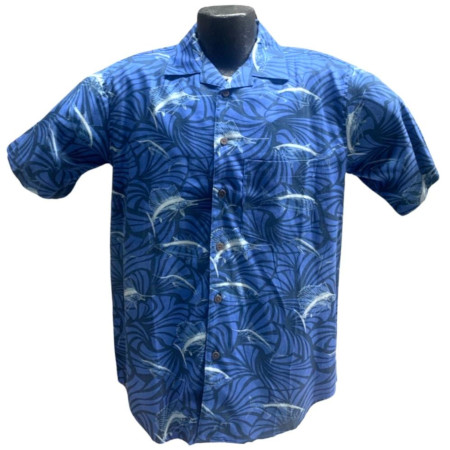 Marlin Hawaiian Shirt by Newport Blue
